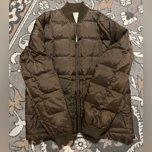 COPY - Volcom men’s puffer coat jacket, brown, duck down, fall winter SZ Med